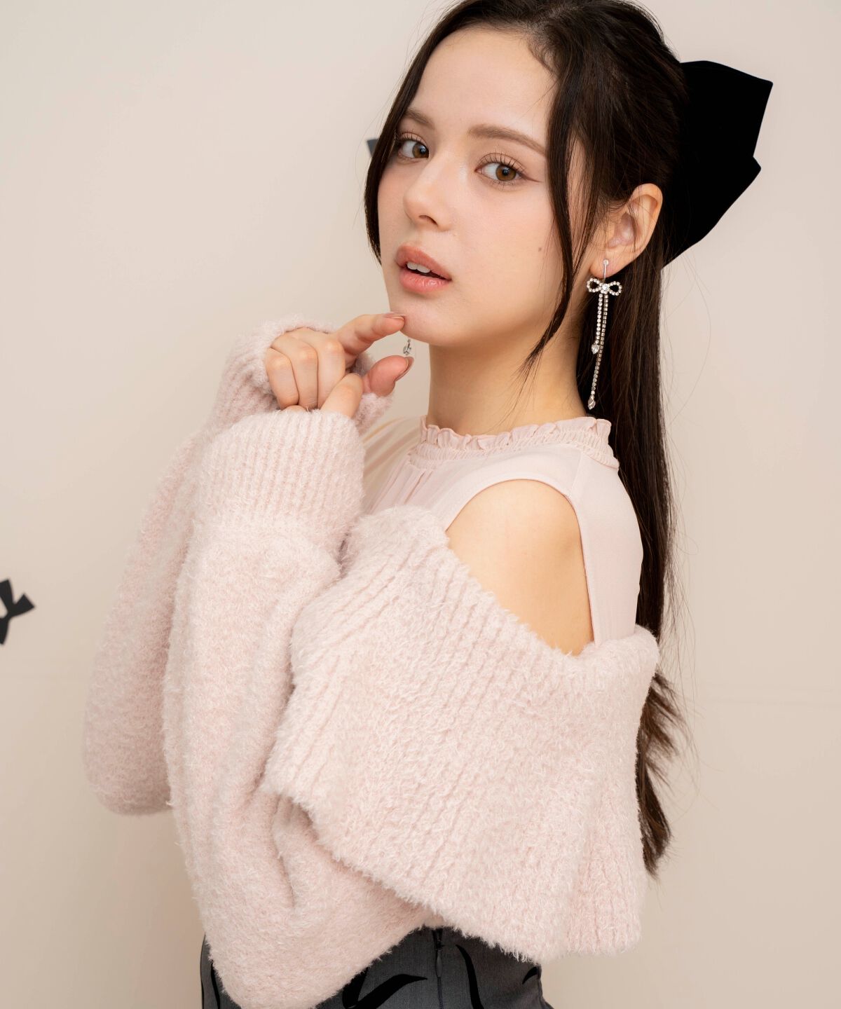 WILLSELECTION「プチテディヤーンプルオーバー」|ニット・セーター|