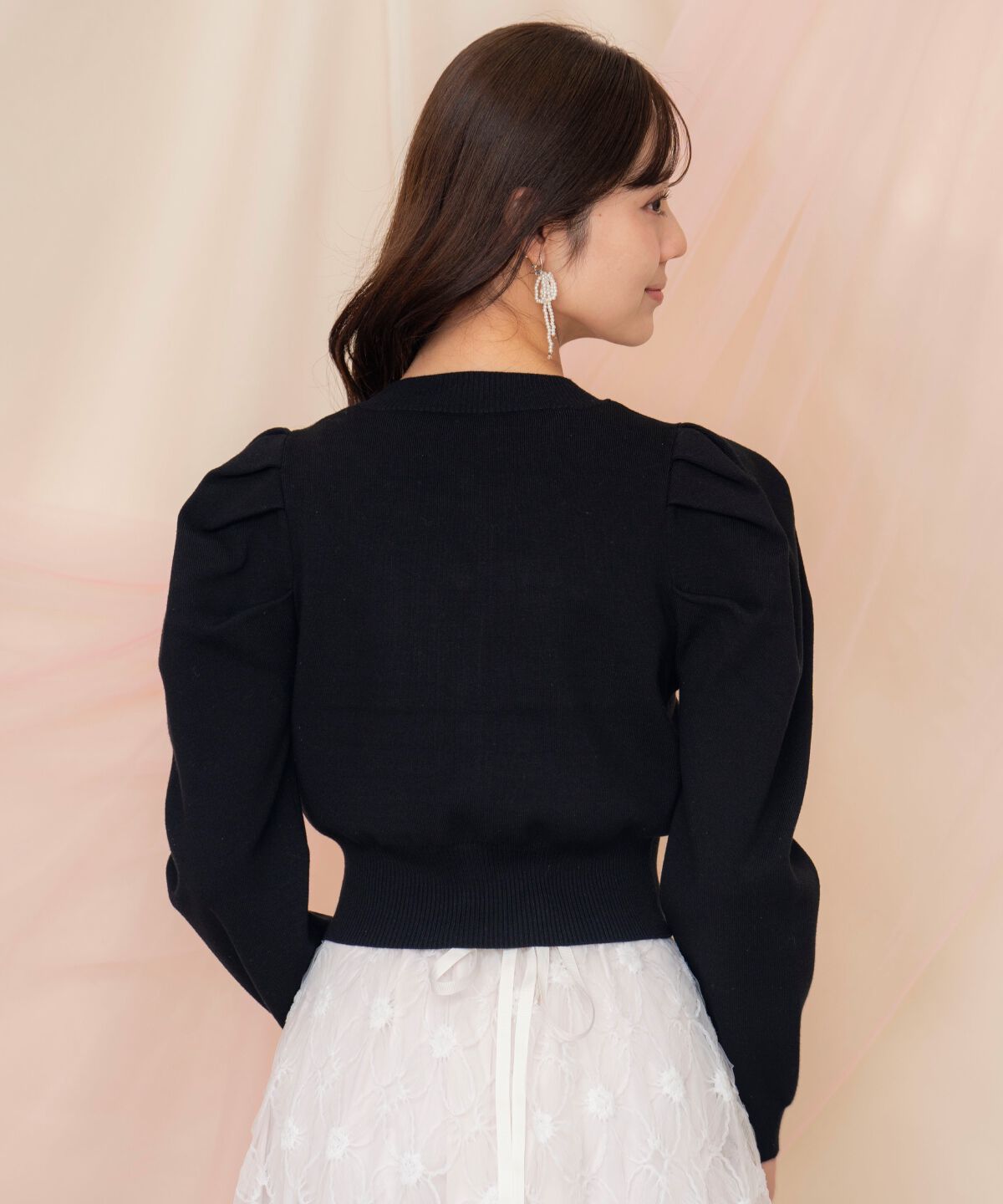 WILLSELECTION「ポケットデザインタックスリーブカーディガン」|カーディガン|