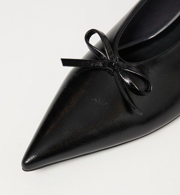 ODETTE E ODILE「＜SY＞ ポインテッドリボンベルト フラット15&uarr;」|パンプス|