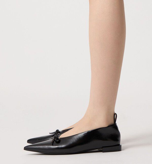 ODETTE E ODILE「＜SY＞ ポインテッドリボンベルト フラット15&uarr;」|パンプス|