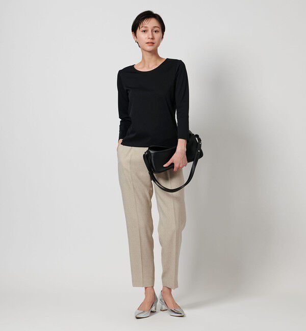 UNITED ARROWS「C DOUBLE クルーネック カットソー」|Tシャツ・カットソー|