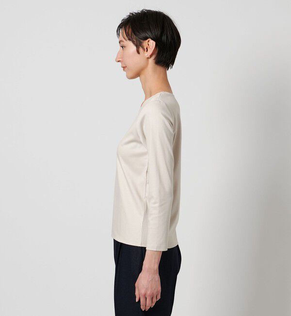 UNITED ARROWS「C DOUBLE クルーネック カットソー」|Tシャツ・カットソー|