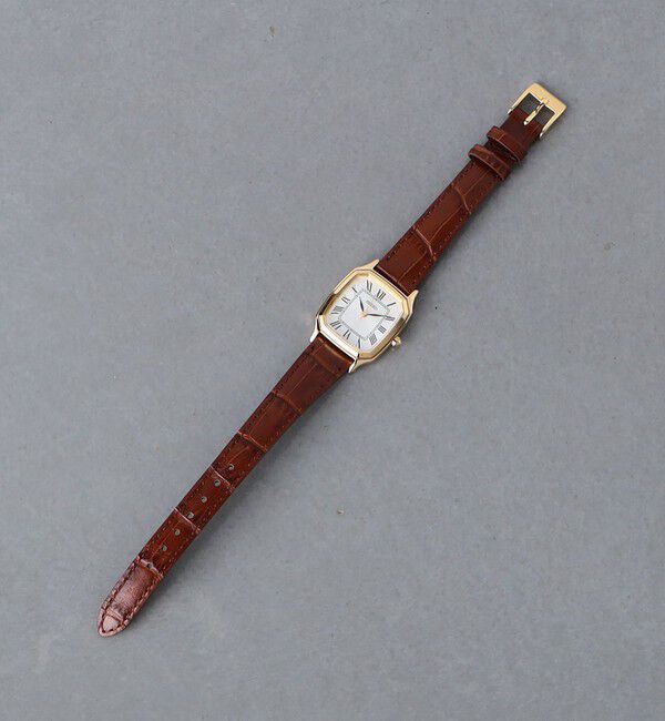 UNITED ARROWS「【別注】＜SEIKO＞スクエア レザー 腕時計」|腕時計|