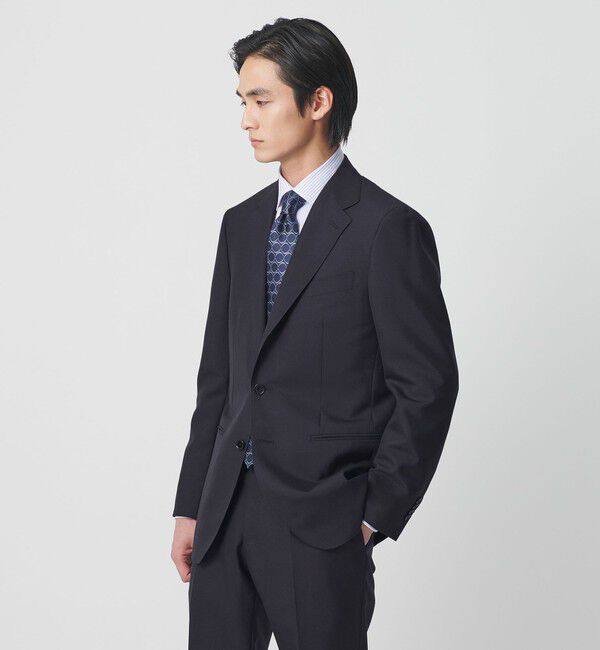 UNITED ARROWS「ウールモヘヤ シングル ３ボタン スーツ MC‐MODEL」|スーツ|