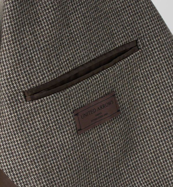 UNITED ARROWS「ハウンドトゥース シングル ３ボタン テーラード ジャケット R―MODEL」|スーツ|