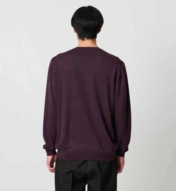 UNITED ARROWS「ハイゲージ クルーネックニット」|ニット・セーター|