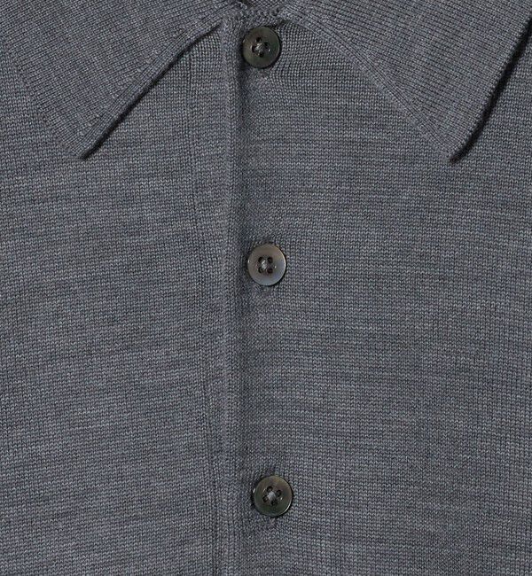 UNITED ARROWS「ウール ハイゲージ ニットポロシャツ」|ポロシャツ|