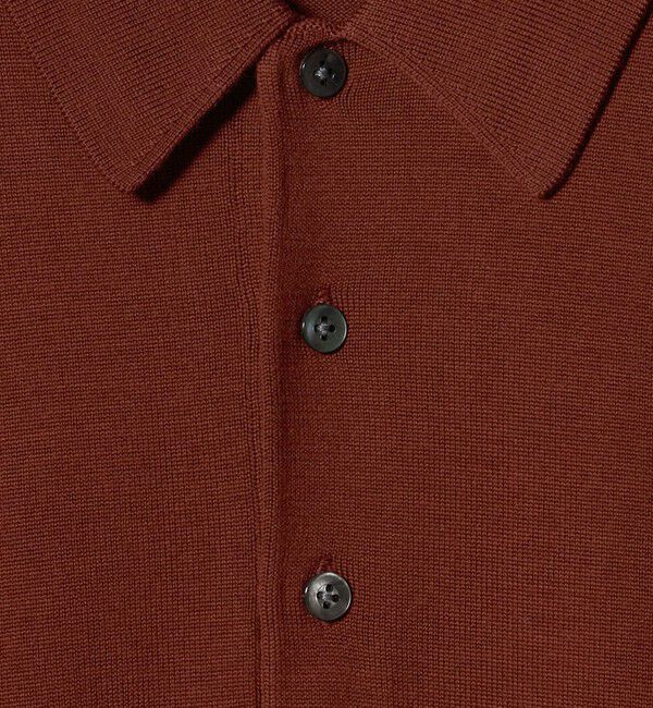 UNITED ARROWS「ウール ハイゲージ ニットポロシャツ」|ポロシャツ|