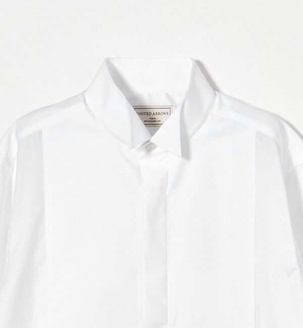 UNITED ARROWS「スティッフブザム ブロード ウィングカラー シャツ」|シャツ・ブラウス|