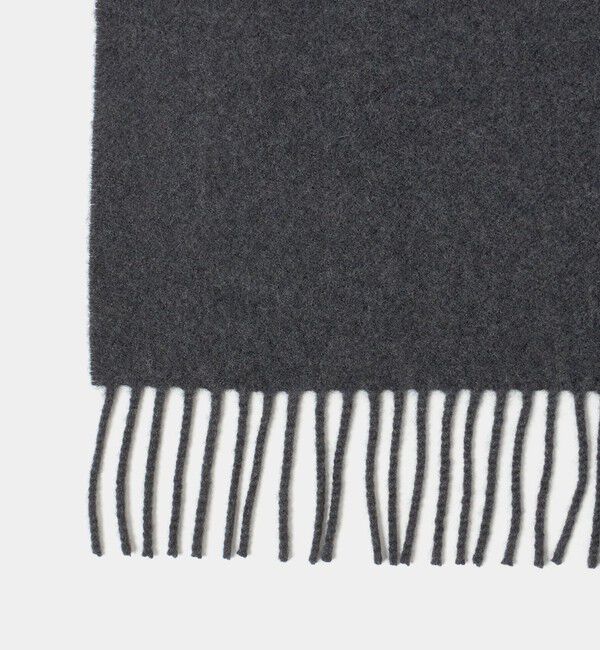 UNITED ARROWS「【別注】＜Johnstons of Elgin＞2PLY ソリッド カシミヤマフラー」|マフラー|