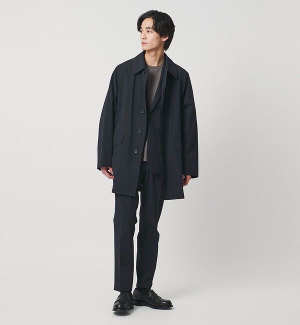 UNITED ARROWS「ウェザーコンフォート タフタ カーコート 2WAYストレッチ 撥水」|レインコート|