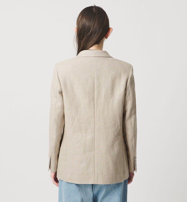 UNITED ARROWS「6ボタン リネン ブレザー ジャケット」|テーラードジャケット|