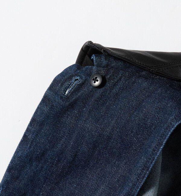 UNITED ARROWS「デニム 2WAY ミドルコート」|デニムジャケット|