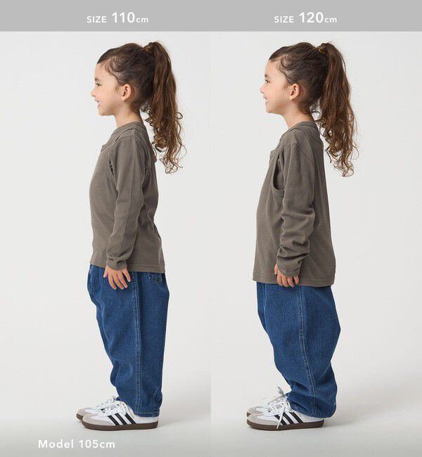 UNITED ARROWS green label relaxing「シースルー ロンT＋タンク セット / キッズ  100cm-160cm」|Tシャツ・カットソー|