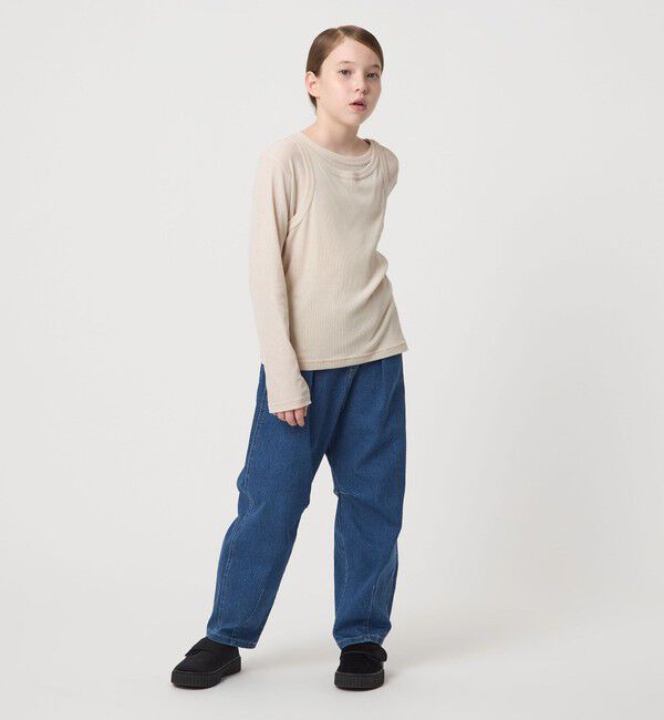 UNITED ARROWS green label relaxing「シースルー ロンT＋タンク セット / キッズ  100cm-160cm」|Tシャツ・カットソー|