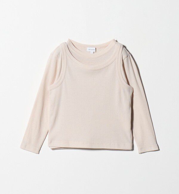 UNITED ARROWS green label relaxing「シースルー ロンT＋タンク セット / キッズ  100cm-160cm」|Tシャツ・カットソー|