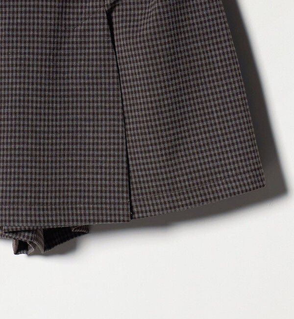 UNITED ARROWS green label relaxing「チェック スカパン（ダークブラウン） / キッズ  120cm-160cm」|その他|