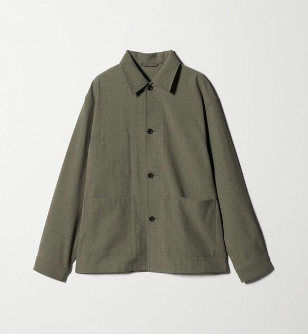 UNITED ARROWS green label relaxing「テック カルゼ カバーオール ジャケット -ストレッチ-」|ブルゾン・スタジャン|