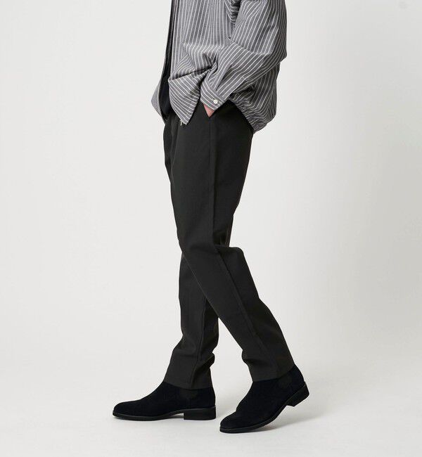 BEAUTY&YOUTH UNITED ARROWS「 DULL LSTR ポリエステル 1P イージーパンツ」|チノ|