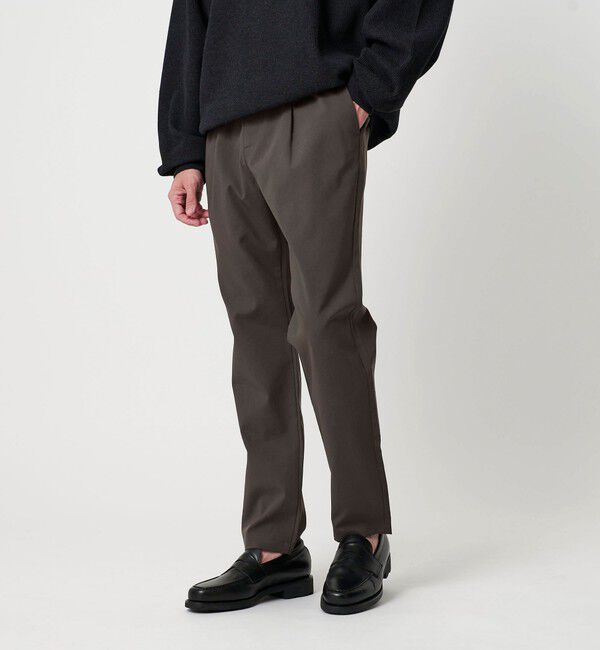 BEAUTY&YOUTH UNITED ARROWS「 DULL LSTR ポリエステル 1P イージーパンツ」|チノ|