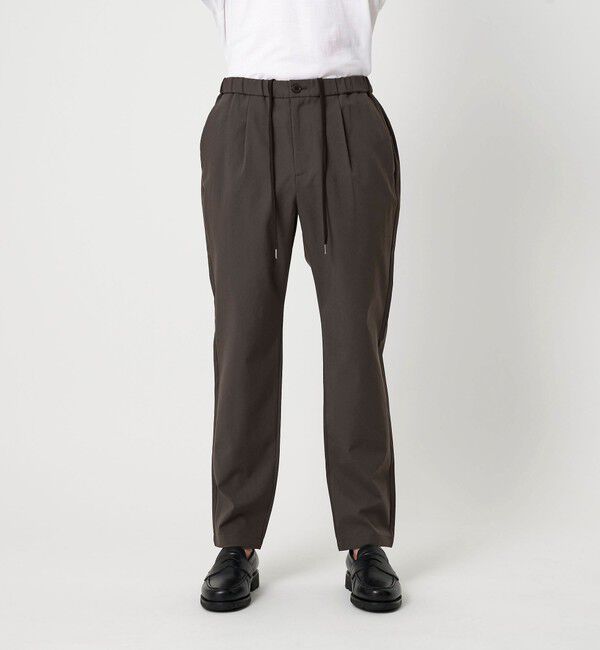 BEAUTY&YOUTH UNITED ARROWS「 DULL LSTR ポリエステル 1P イージーパンツ」|チノ|