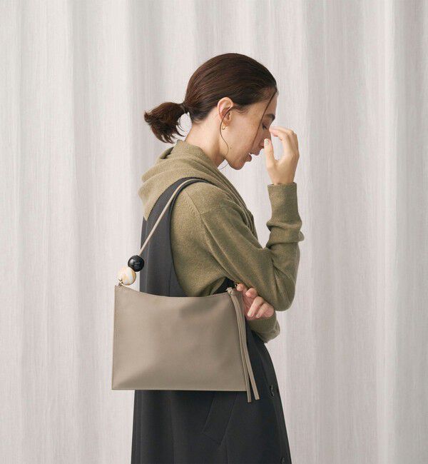 BEAUTY&YOUTH UNITED ARROWS「＜WUHAUS＞レザー スクエア ボール ショルダーバッグ」|ショルダー・メッセンジャー|