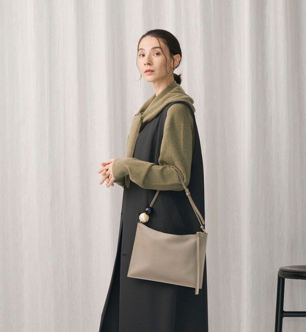 BEAUTY&YOUTH UNITED ARROWS「＜WUHAUS＞レザー スクエア ボール ショルダーバッグ」|ショルダー・メッセンジャー|