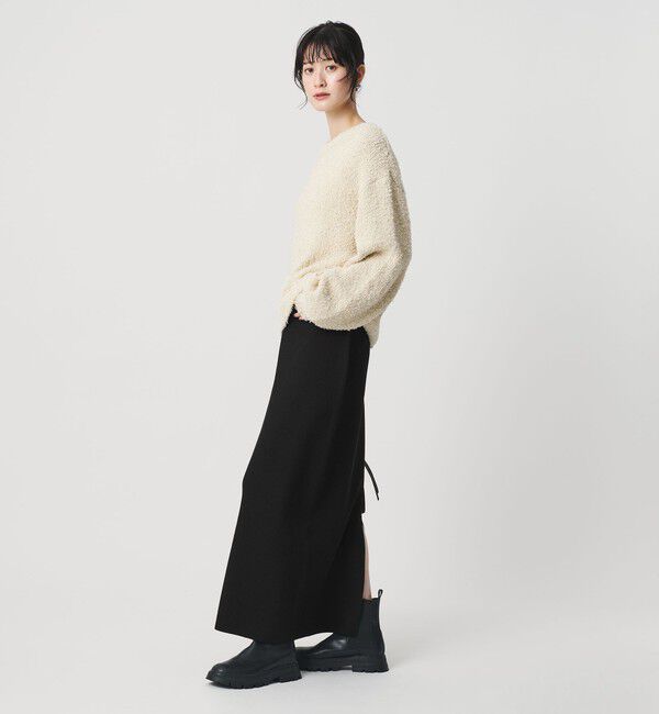 BEAUTY&YOUTH UNITED ARROWS「【WEB限定 Wardrobe DAILY MINIMAL】ポリエステルコットン リブニットタイトスカート ウォッシャブル」|タイト|