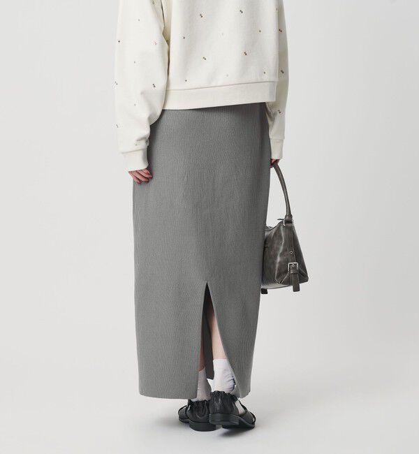BEAUTY&YOUTH UNITED ARROWS「【WEB限定 Wardrobe DAILY MINIMAL】ポリエステルコットン リブニットタイトスカート ウォッシャブル」|タイト|