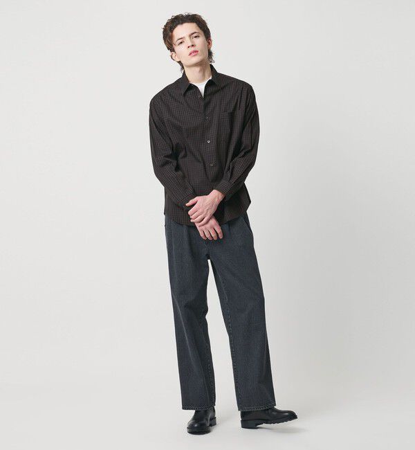 BEAUTY&YOUTH UNITED ARROWS「MUTED ギンガムチェック レギュラーシャツ FORM型」|シャツ・ブラウス|