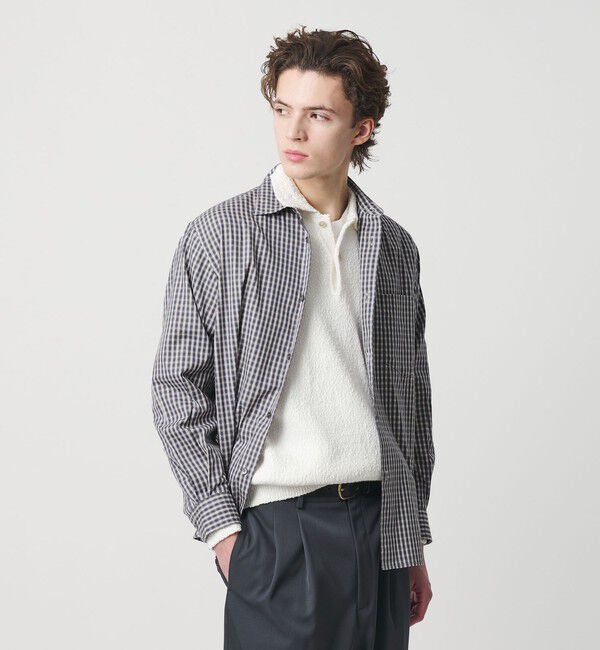BEAUTY&YOUTH UNITED ARROWS「MUTED ギンガムチェック レギュラーシャツ FORM型」|シャツ・ブラウス|SHERBET