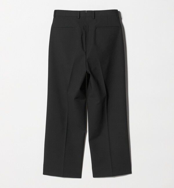 BEAUTY&YOUTH UNITED ARROWS「ダブル T/R 2プリーツ ボリューム スラックス NO.9 ウォッシャブル」|チノ|