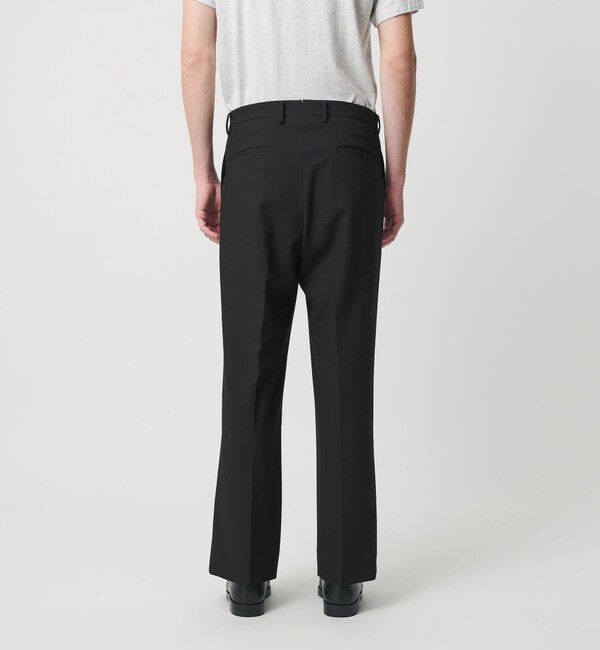 BEAUTY&YOUTH UNITED ARROWS「ダブル T/R 2プリーツ ボリューム スラックス NO.9 ウォッシャブル」|チノ|