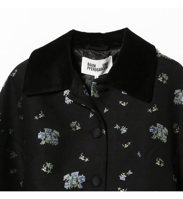 Demi-Luxe BEAMS 「BAUM UND PFERDGARTEN / BEBETH フラワー ジャケット」|ダッフルコート|