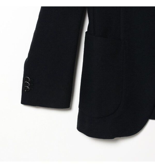 Demi-Luxe BEAMS 「AK+1 / ウール ソリッド 2ボタン ジャケット」|ダッフルコート|