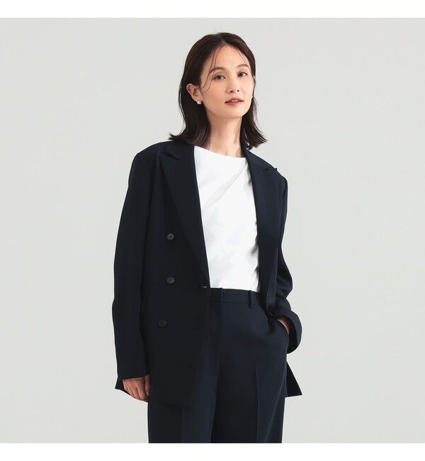 Demi-Luxe BEAMS 「ソフト ボクシー ジャケット＊」|ダッフルコート|