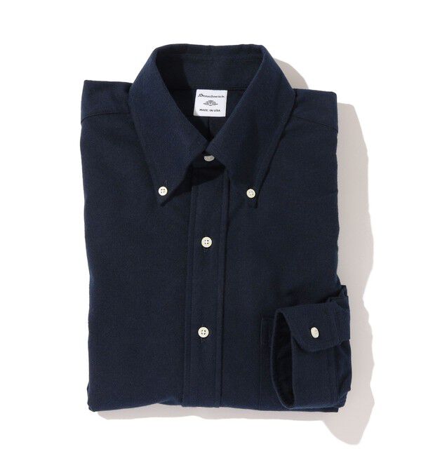 SHIPS「Southwick: フランネル ソリッド ボタンダウンシャツ」|シャツ・ブラウス|