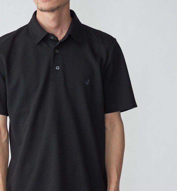 SHIPS「【WEB限定】SHIPS: 吸水速乾・UVケア Drymix（R）ワンポイントロゴ レギュラーカラー ポロシャツ」|ポロシャツ|