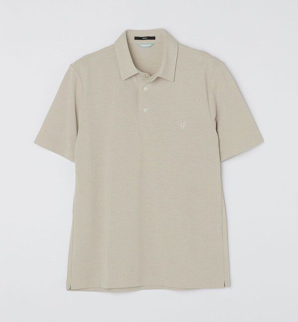 SHIPS「【WEB限定】SHIPS: 吸水速乾・UVケア Drymix（R）ワンポイントロゴ レギュラーカラー ポロシャツ」|ポロシャツ|