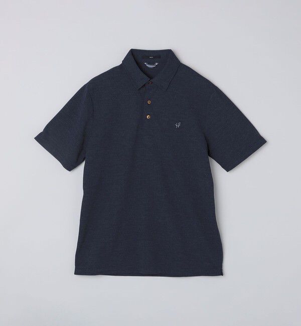 SHIPS「【WEB限定】SHIPS: 吸水速乾・UVケア Drymix（R）ワンポイントロゴ レギュラーカラー ポロシャツ」|ポロシャツ|