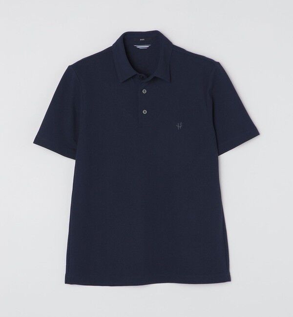 SHIPS「【WEB限定】SHIPS: 吸水速乾・UVケア Drymix（R）ワンポイントロゴ レギュラーカラー ポロシャツ」|ポロシャツ|