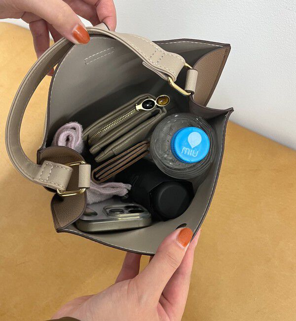 SHIPS any「SHIPS any: バイカラー2WAY スクエア ショルダー バッグ」|ショルダー・メッセンジャー|