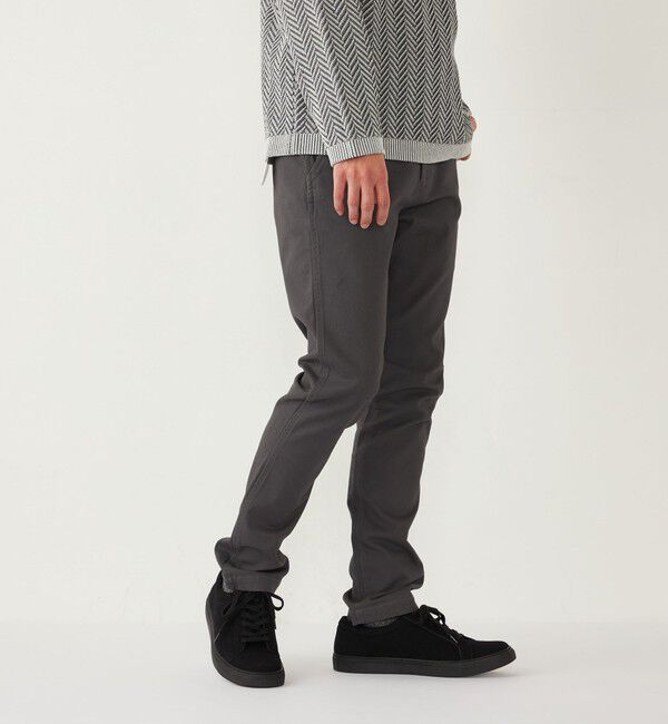 SHIPS Colors 「SHIPS Colors: ストレッチ テーパード チノパン◇」|チノ|ダークグレー