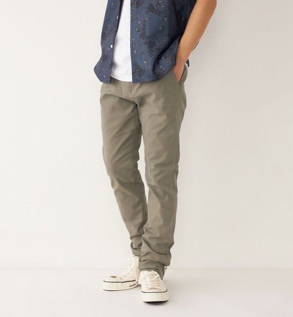 SHIPS Colors 「SHIPS Colors: ストレッチ テーパード チノパン◇」|チノ|カーキ