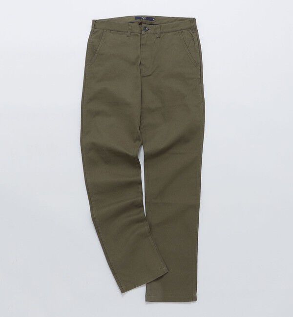 SHIPS Colors 「SHIPS Colors: ストレッチ テーパード チノパン◇」|チノ|オリーブ