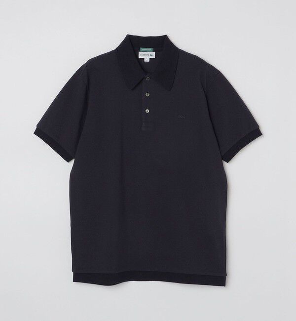 SHIPS「【SHIPS別注】LACOSTE: クラシック ニットリブ ポロシャツ」|ポロシャツ|