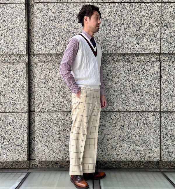 SHIPS「【SHIPS EXCLUSIVE】Southwick: Alan Paine Wool Cricket Vest」|ベスト・ジレ|