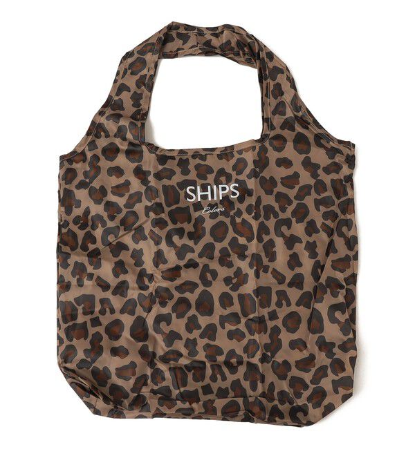 SHIPS Colors 「SHIPS Colors:〈手洗い可能〉リサイクル エコバッグ (M)」|エコバッグ|ベージュ