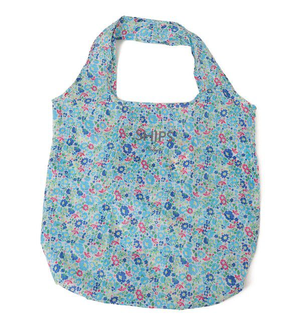 SHIPS Colors 「SHIPS Colors:〈手洗い可能〉リサイクル エコバッグ (M)」|エコバッグ|ライトブルー