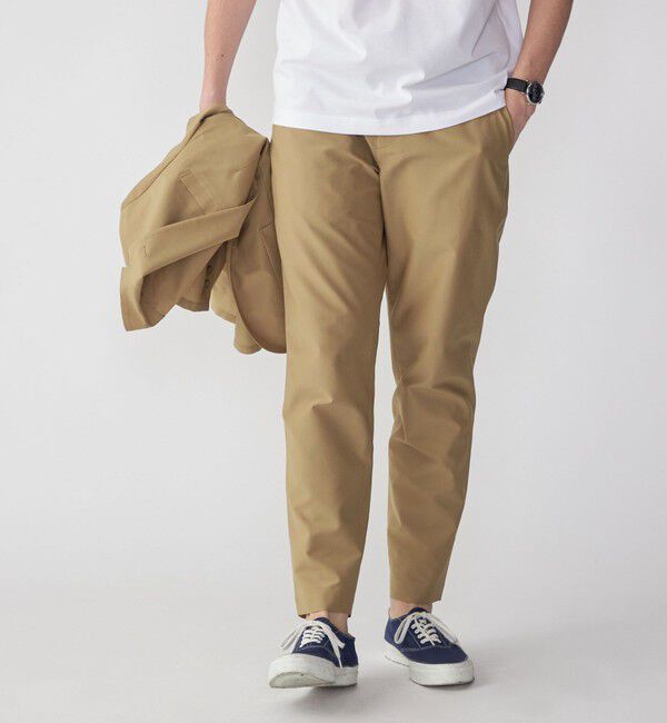 SHIPS「SHIPS:〈手洗い可能/セットアップ対応〉スーパーライト イージーパンツ」|スラックス|